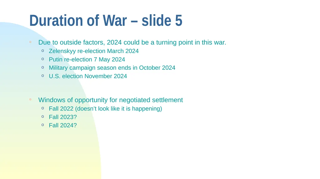 Some Observations from the War in Ukraine The - slide 45 of 49