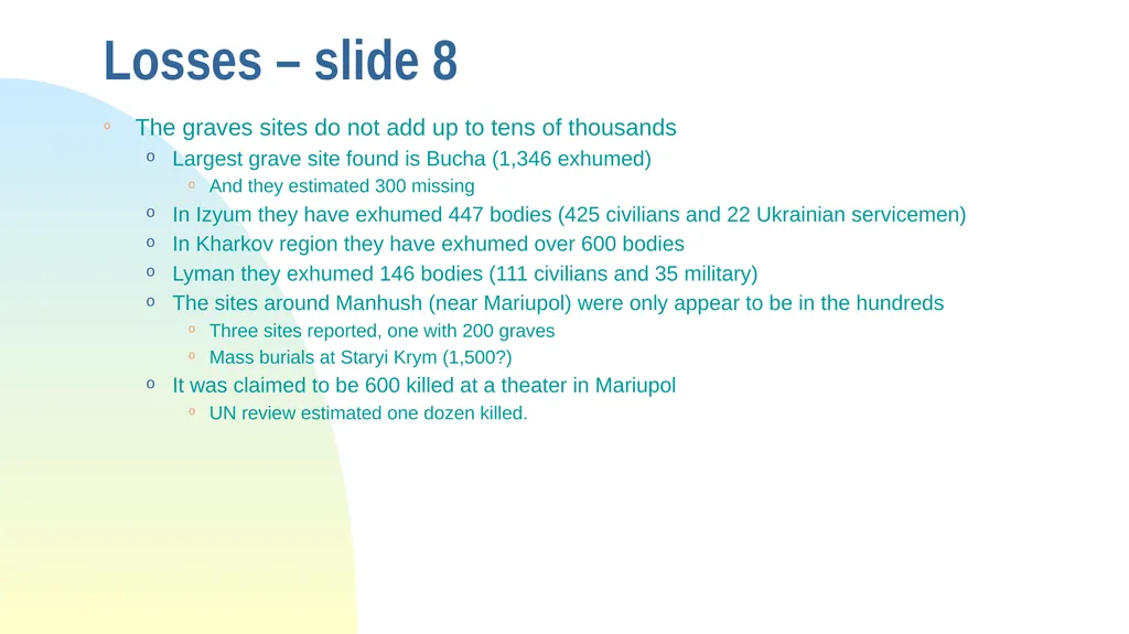Some Observations from the War in Ukraine The - slide 12 of 49