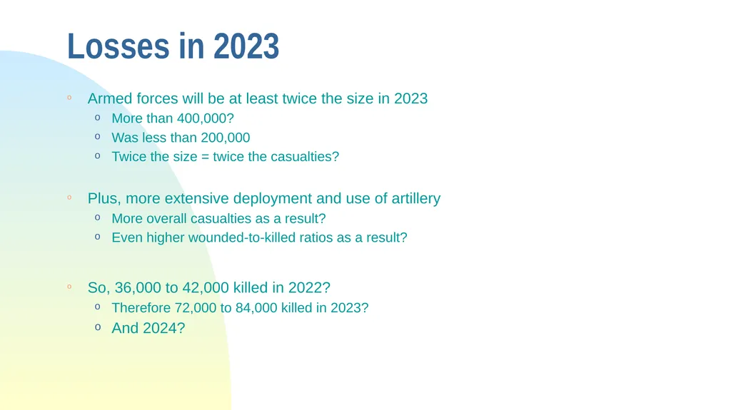 Some Observations from the War in Ukraine The - slide 47 of 49