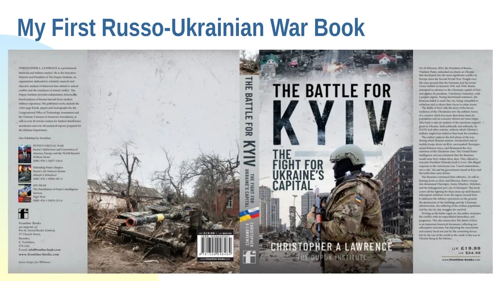 Some Observations from the War in Ukraine The - slide 3 of 49
