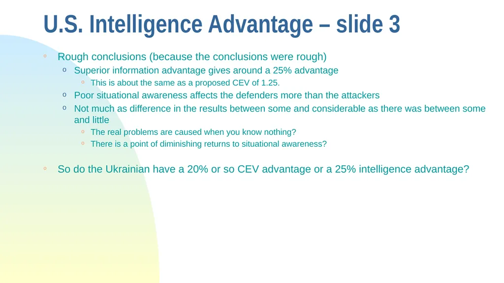 Some Observations from the War in Ukraine The - slide 40 of 49