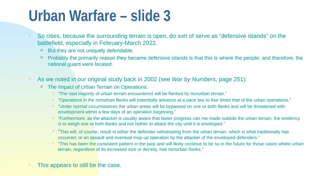 Some Observations from the War in Ukraine The - slide 37 of 49