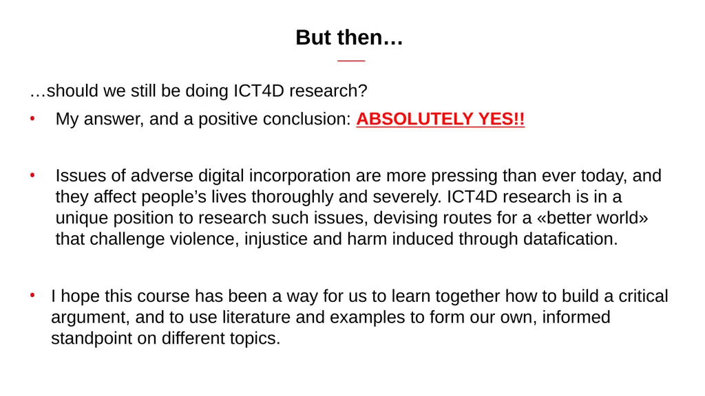 Addressing Inequality: ICTs, Solidarity and - slide 16 of 18
