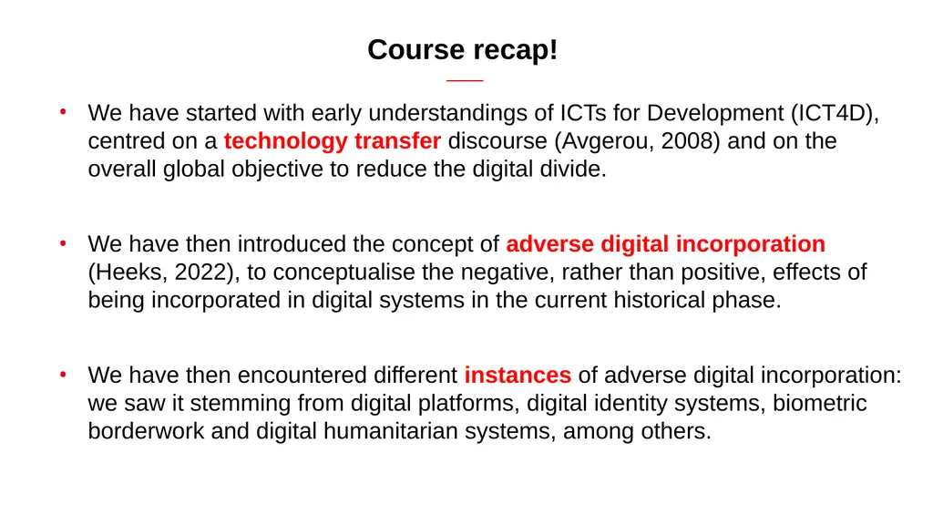 Addressing Inequality: ICTs, Solidarity and - slide 6 of 18