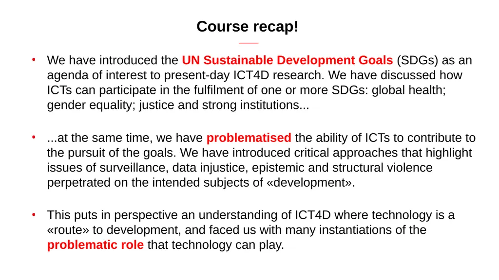 Addressing Inequality: ICTs, Solidarity and - slide 8 of 18
