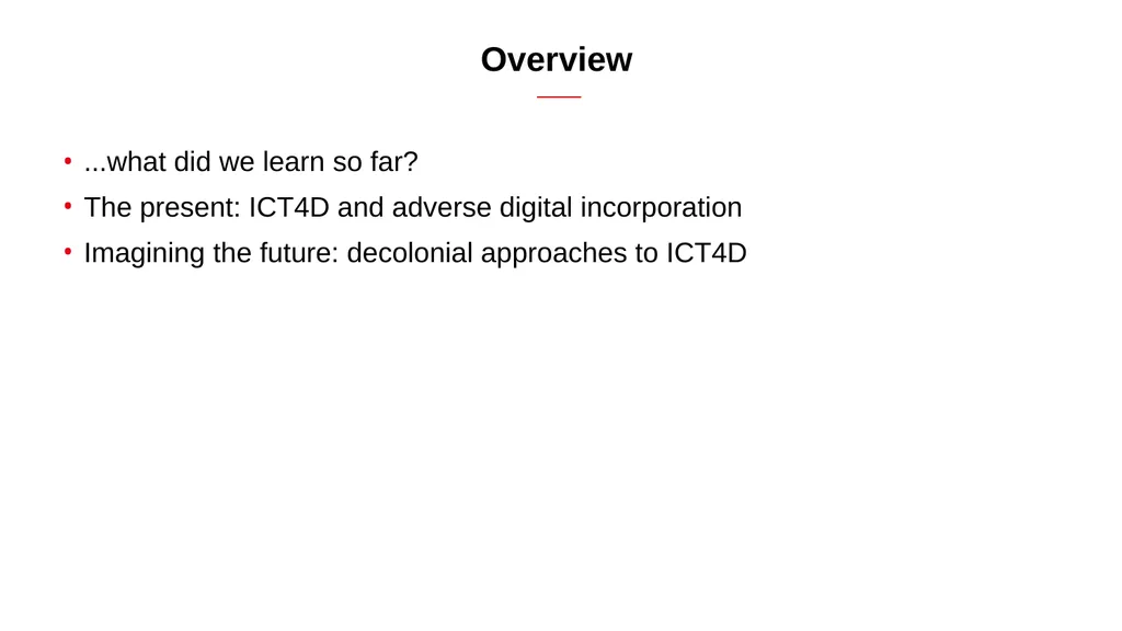 Addressing Inequality: ICTs, Solidarity and - slide 2 of 18