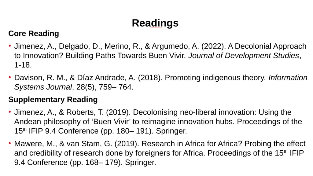 Addressing Inequality: ICTs, Solidarity and - slide 18 of 18