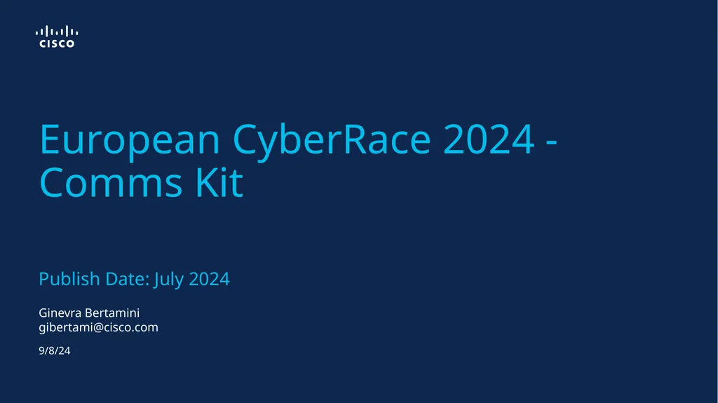 Publish Date: July 2024 Ginevra Bertamini - slide 1 of 18