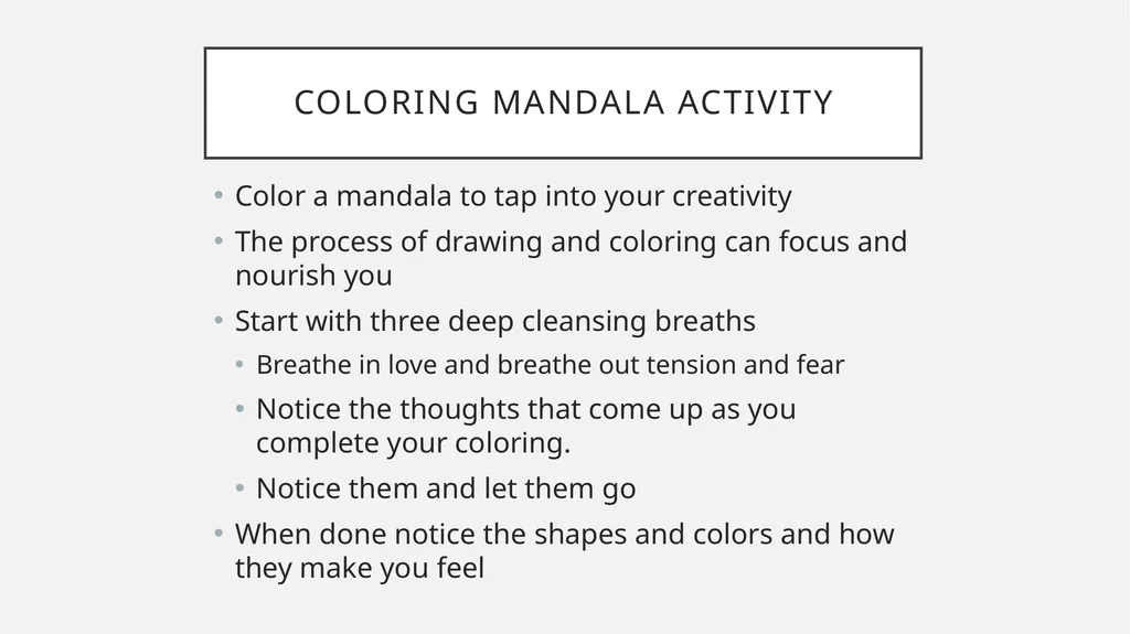 Introduction to Mindfulness and Meditation for - slide 17 of 21