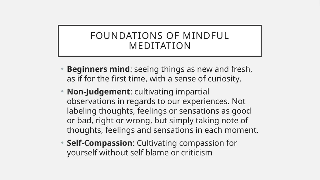 Introduction to Mindfulness and Meditation for - slide 12 of 21