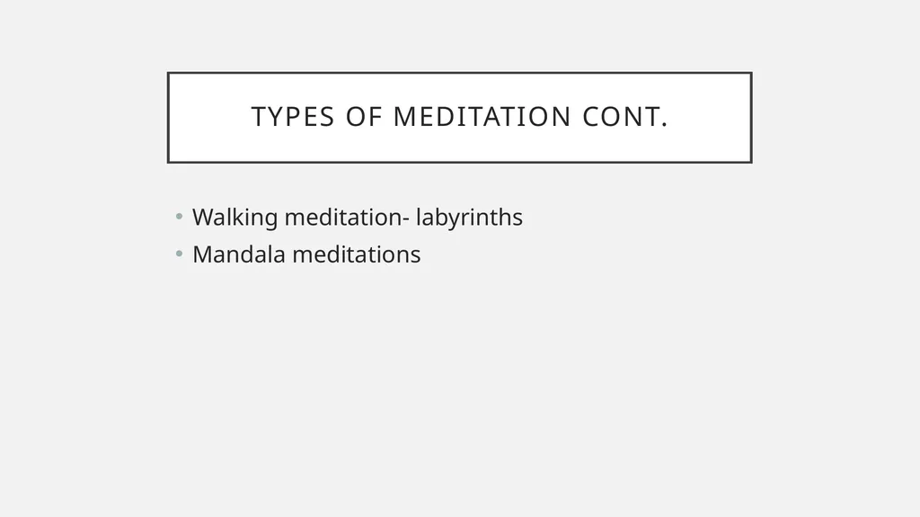 Introduction to Mindfulness and Meditation for - slide 9 of 21