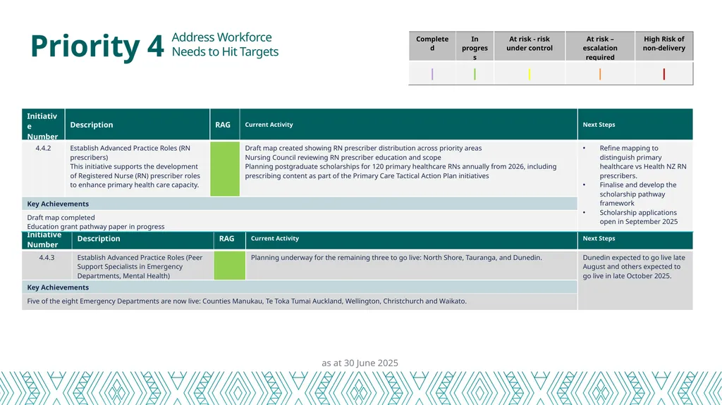 Health Workforce Plan Progress Report Dec 24 – 30 - slide 16 of 20