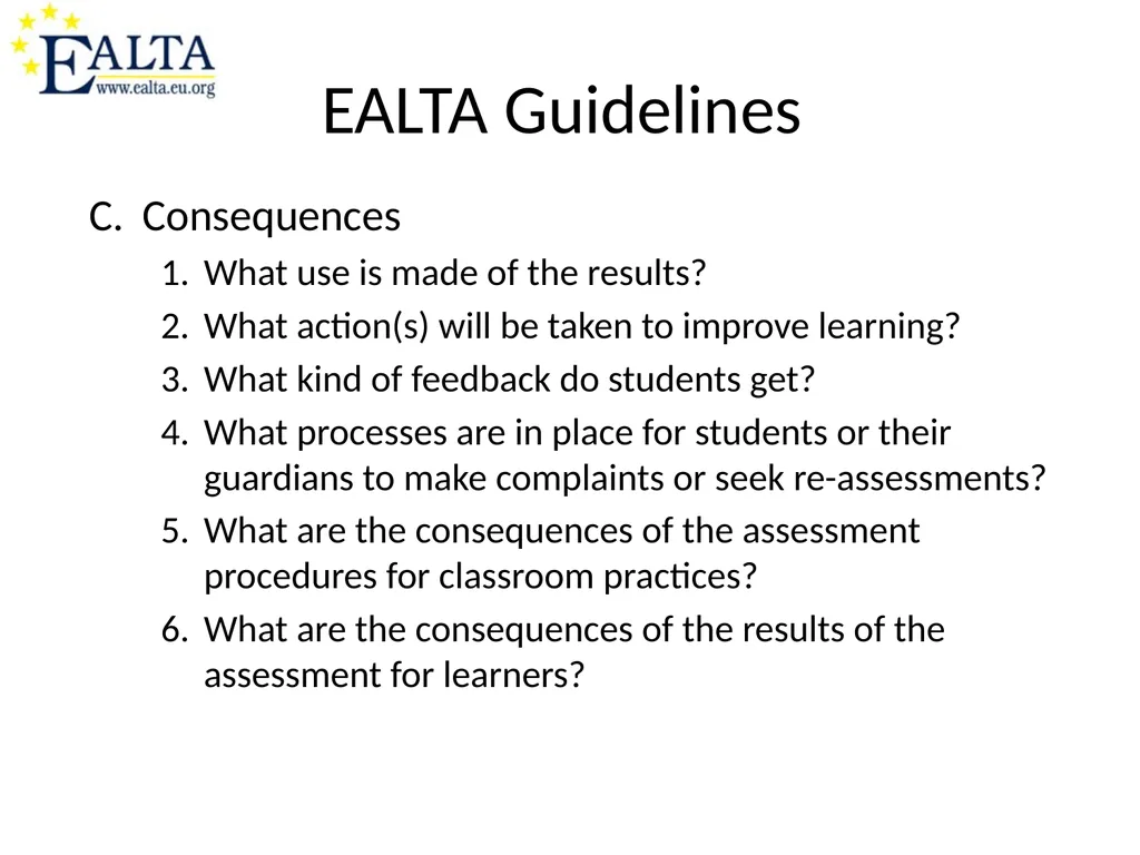 Classroom-Based Assessment (CBA) What Works and - slide 10 of 30