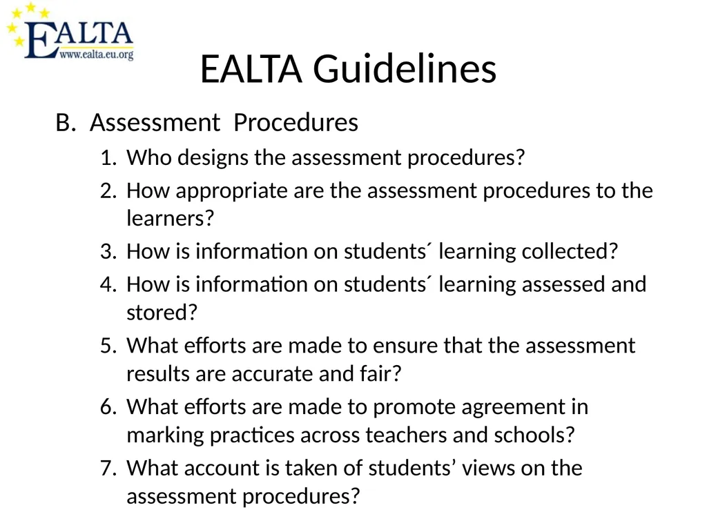 Classroom-Based Assessment (CBA) What Works and - slide 9 of 30