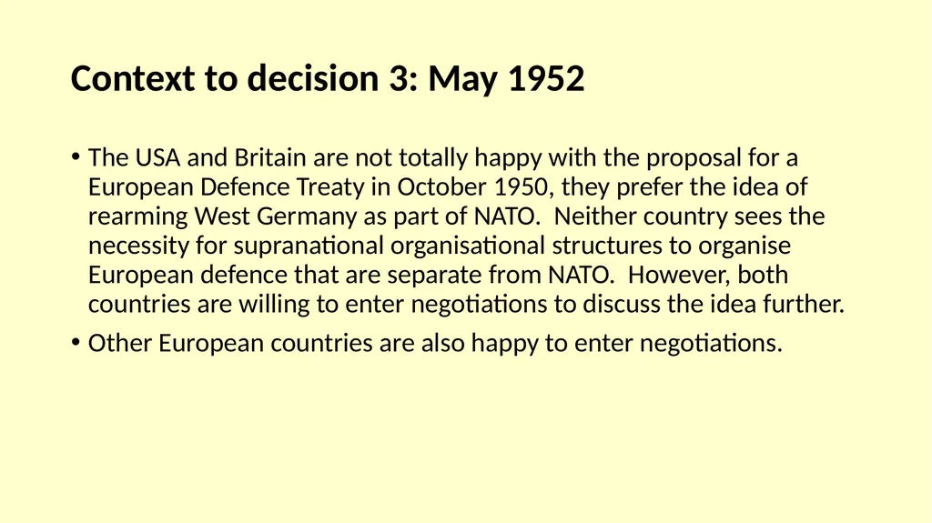 Context to decision 1: September 1950 Communist - slide 3 of 6