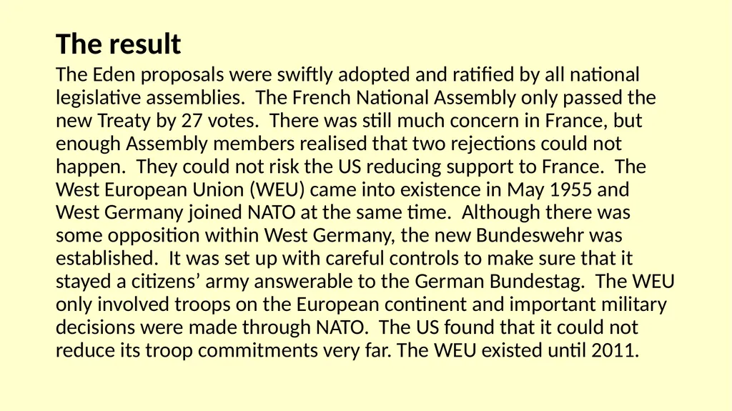 Context to decision 1: September 1950 Communist - slide 6 of 6