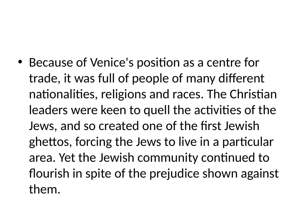 Venice Venice was famous as an important - slide 5 of 29