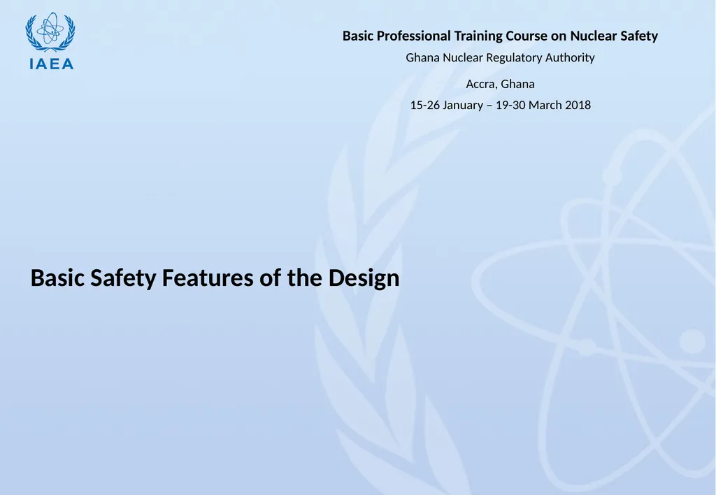 Design of a Nuclear Reactor Jay Hopkins IAEA - slide 47 of 107