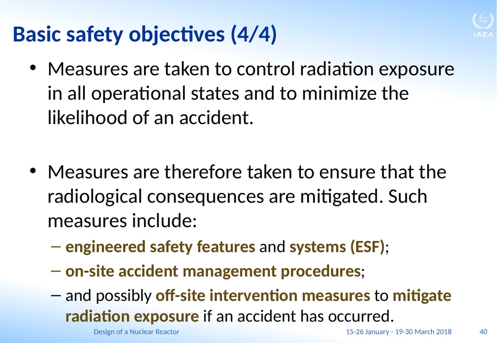 Design of a Nuclear Reactor Jay Hopkins IAEA - slide 40 of 107