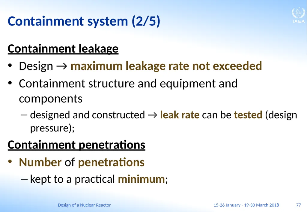 Design of a Nuclear Reactor Jay Hopkins IAEA - slide 77 of 107