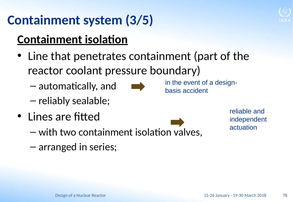 Design of a Nuclear Reactor Jay Hopkins IAEA - slide 78 of 107