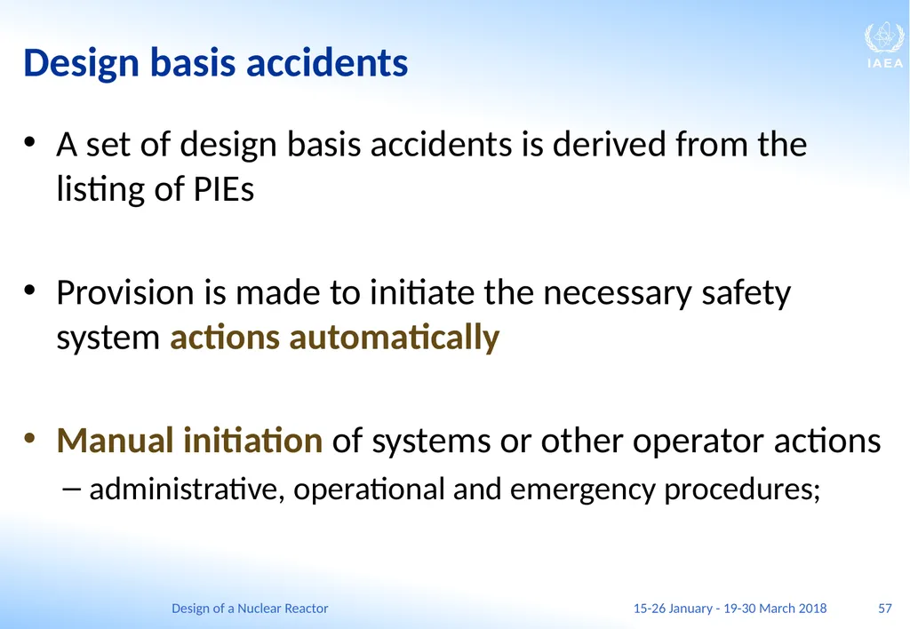 Design of a Nuclear Reactor Jay Hopkins IAEA - slide 57 of 107