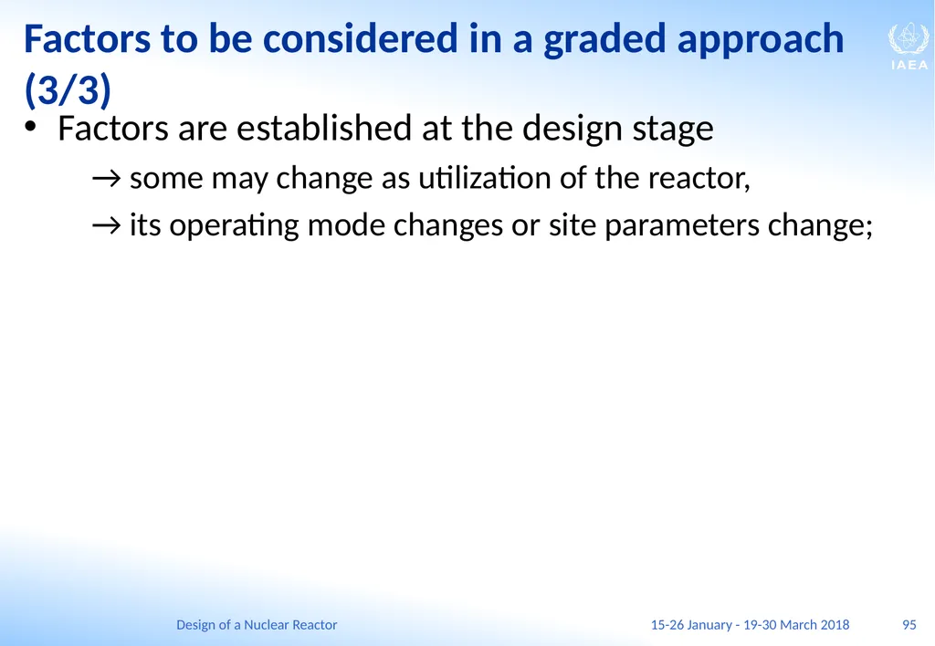 Design of a Nuclear Reactor Jay Hopkins IAEA - slide 95 of 107