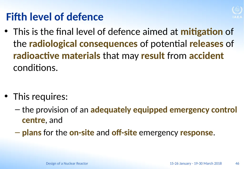 Design of a Nuclear Reactor Jay Hopkins IAEA - slide 46 of 107
