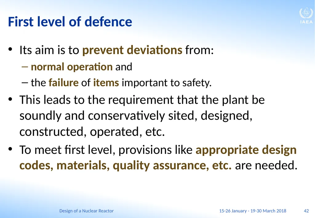Design of a Nuclear Reactor Jay Hopkins IAEA - slide 42 of 107