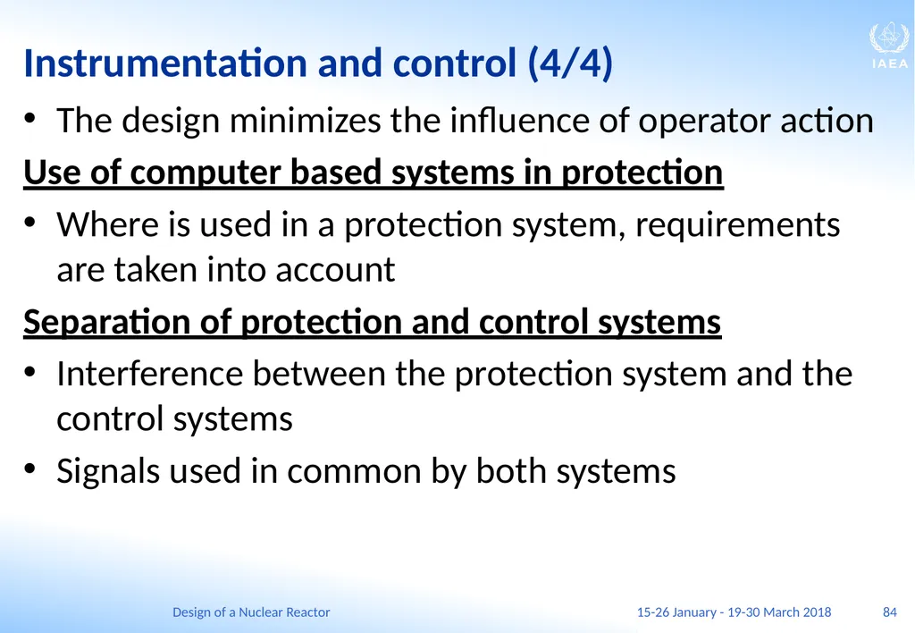 Design of a Nuclear Reactor Jay Hopkins IAEA - slide 84 of 107