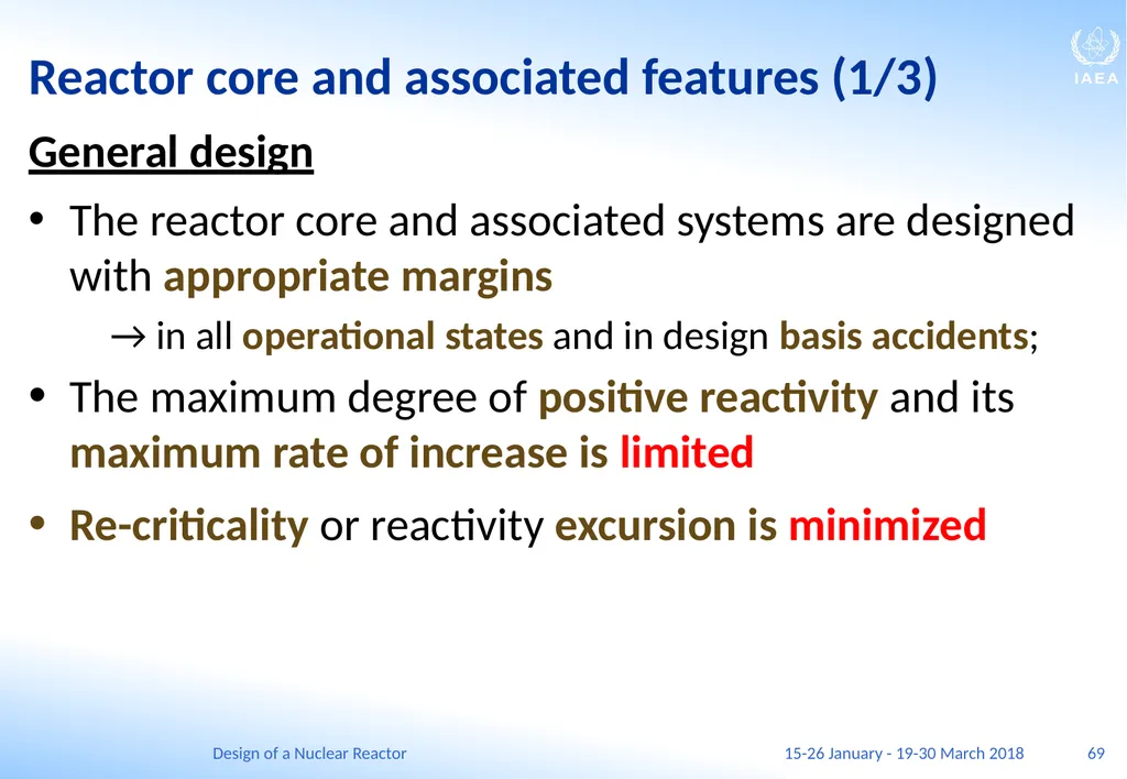 Design of a Nuclear Reactor Jay Hopkins IAEA - slide 69 of 107