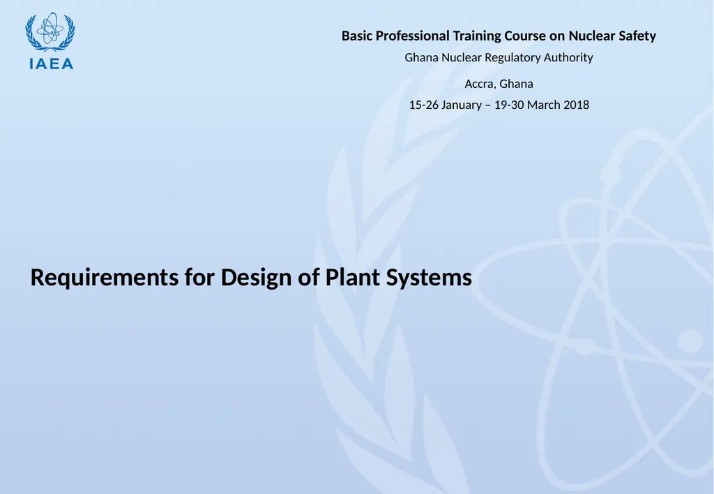 Design of a Nuclear Reactor Jay Hopkins IAEA - slide 68 of 107