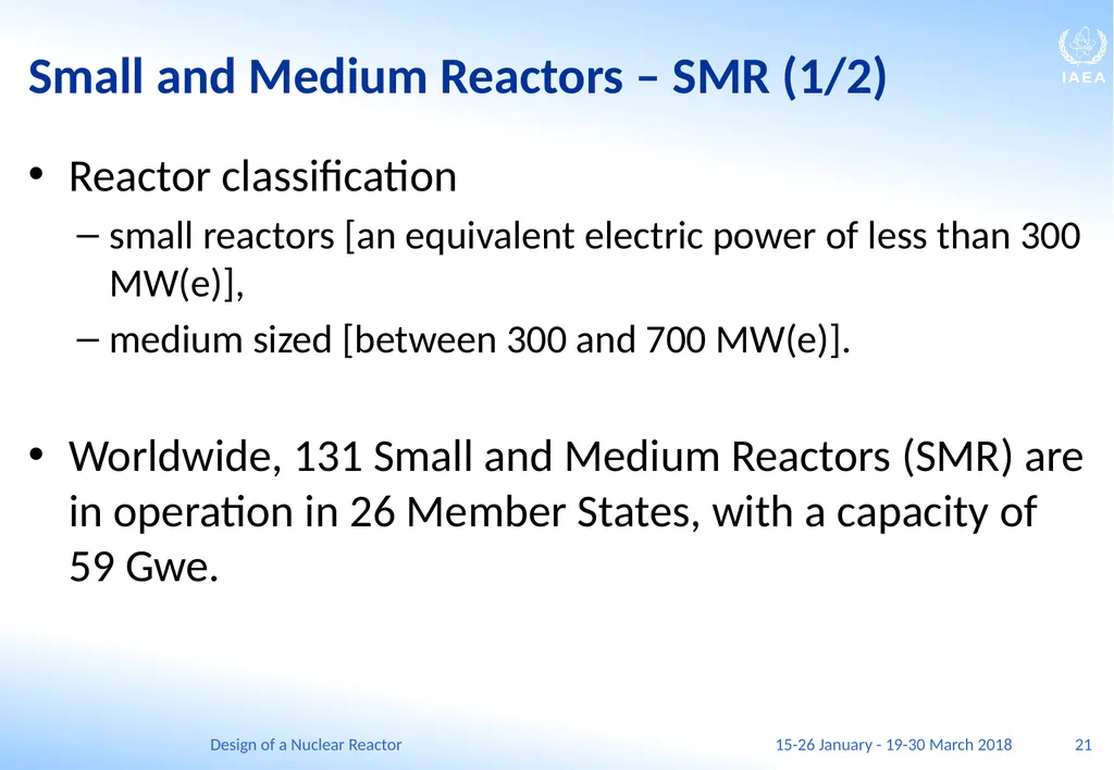 Design of a Nuclear Reactor Jay Hopkins IAEA - slide 21 of 107