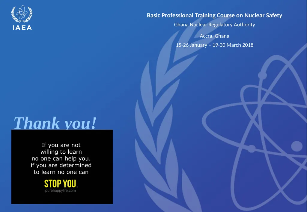 Design of a Nuclear Reactor Jay Hopkins IAEA - slide 103 of 107