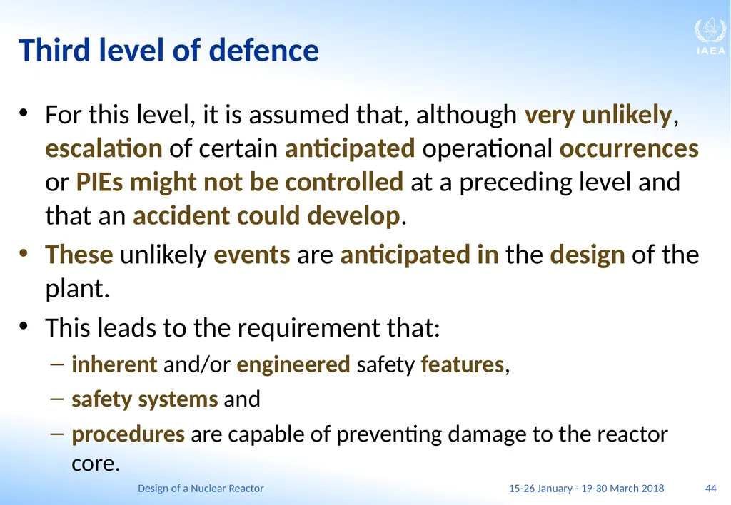 Design of a Nuclear Reactor Jay Hopkins IAEA - slide 44 of 107