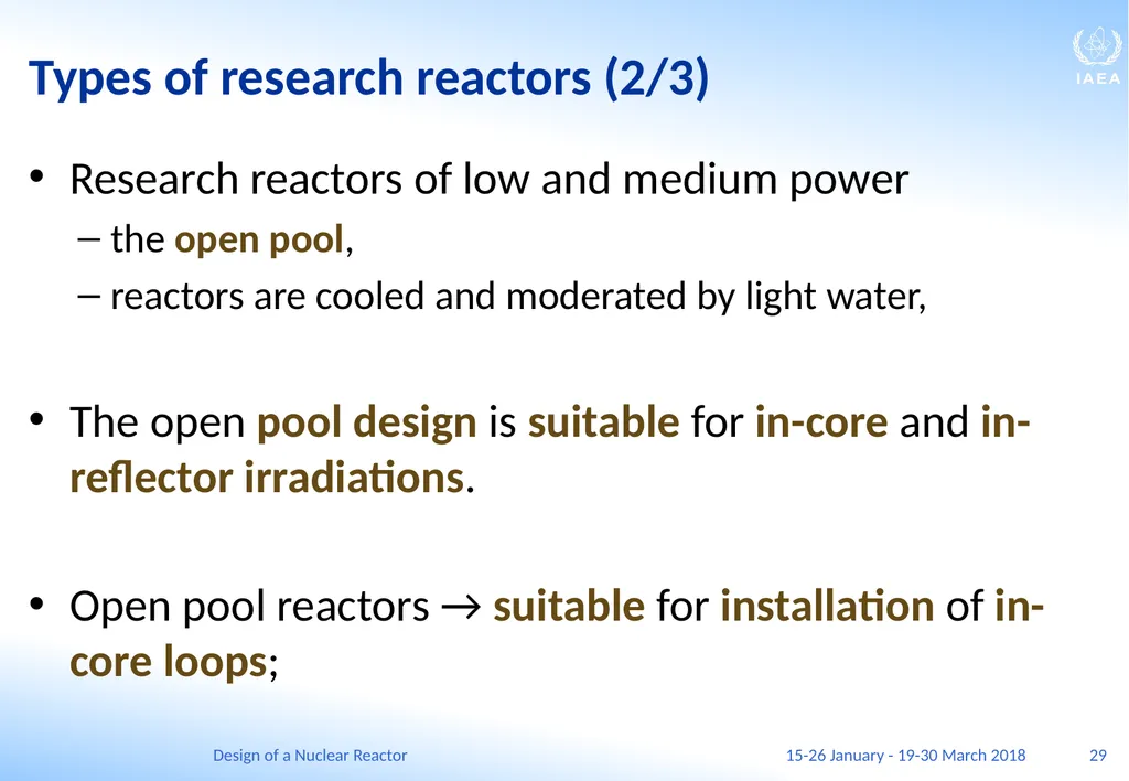 Design of a Nuclear Reactor Jay Hopkins IAEA - slide 29 of 107