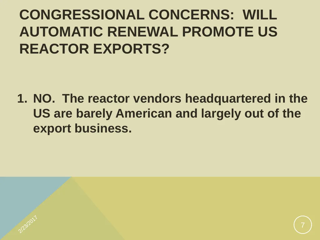 Washington's view of Japan’s Plutonium Program A - slide 7 of 28