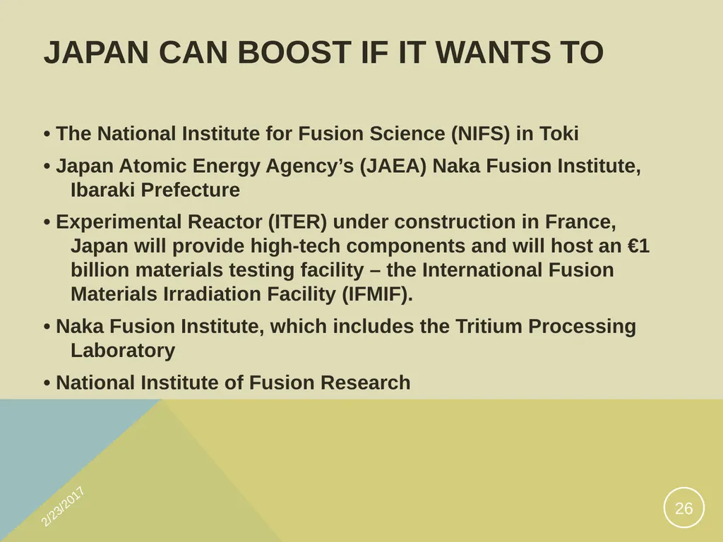 Washington's view of Japan’s Plutonium Program A - slide 26 of 28