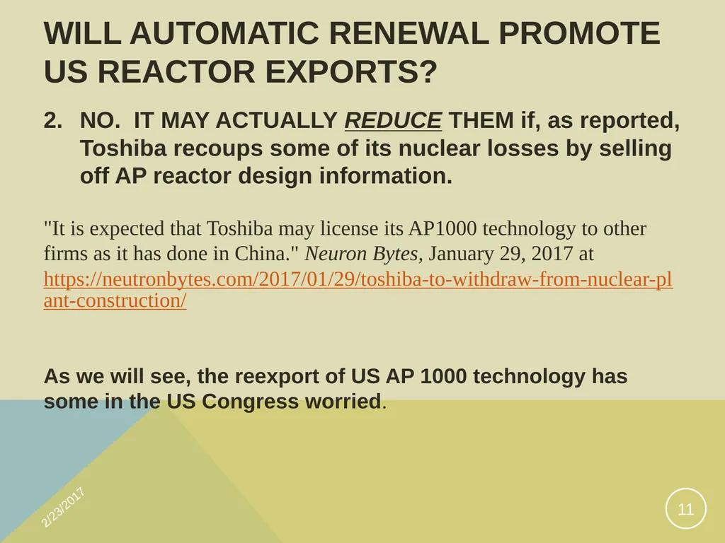 Washington's view of Japan’s Plutonium Program A - slide 11 of 28