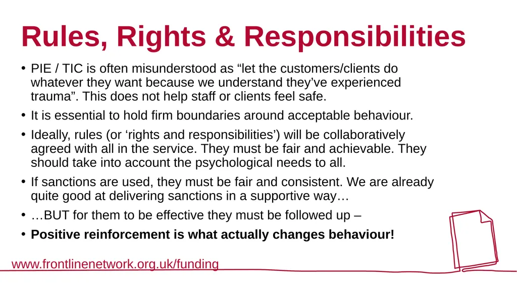 Frontline Network Boundaries Webinar Delivered by: - slide 5 of 18