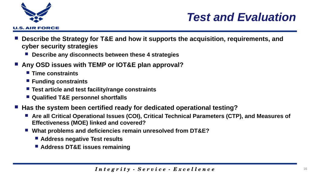 Program Title Air Force Review Board (AFRB) Date - slide 16 of 38