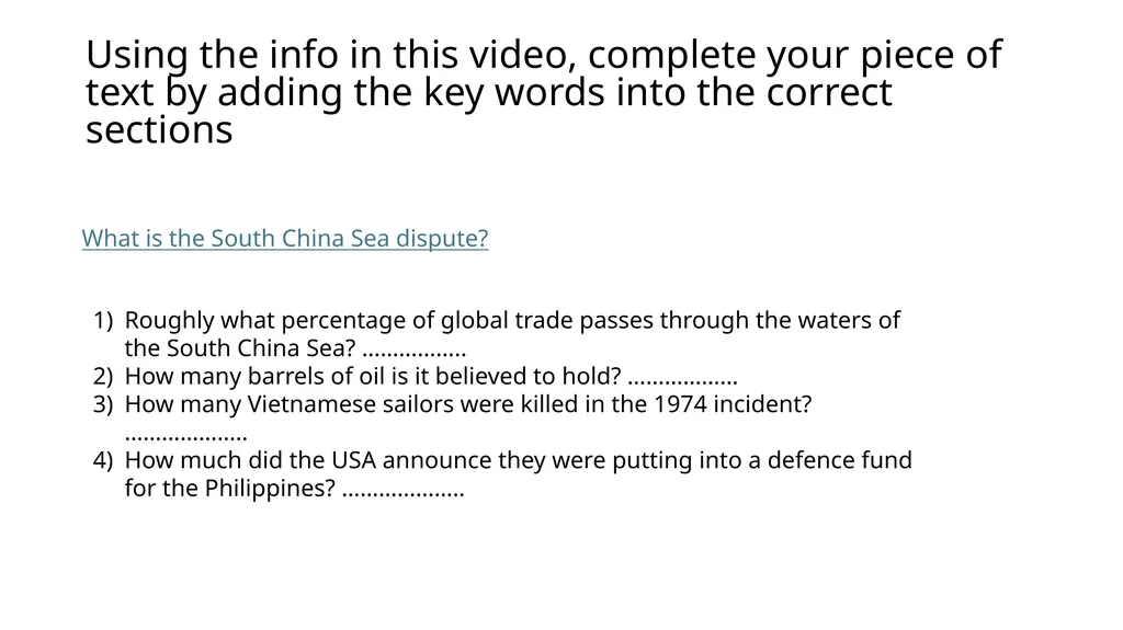 Starter What is the link between these - slide 12 of 30