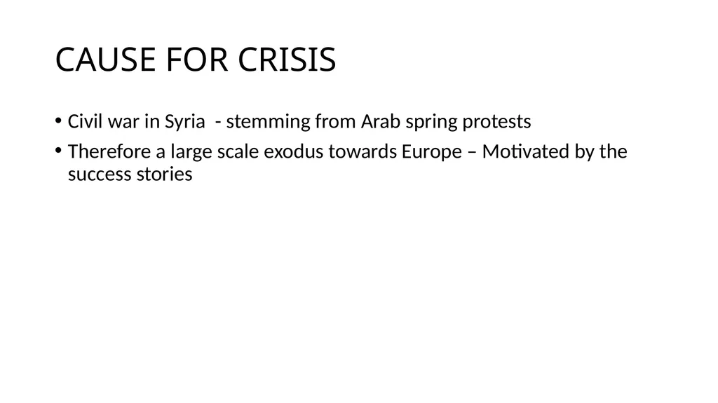 European Refugee Crisis Gargi Katikithala Who is a - slide 6 of 17