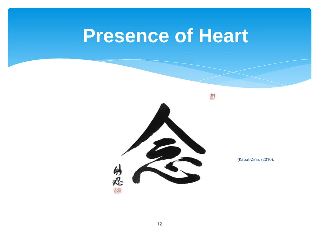 Workplace Stress & Burnout: Mindfulness, an - slide 12 of 33