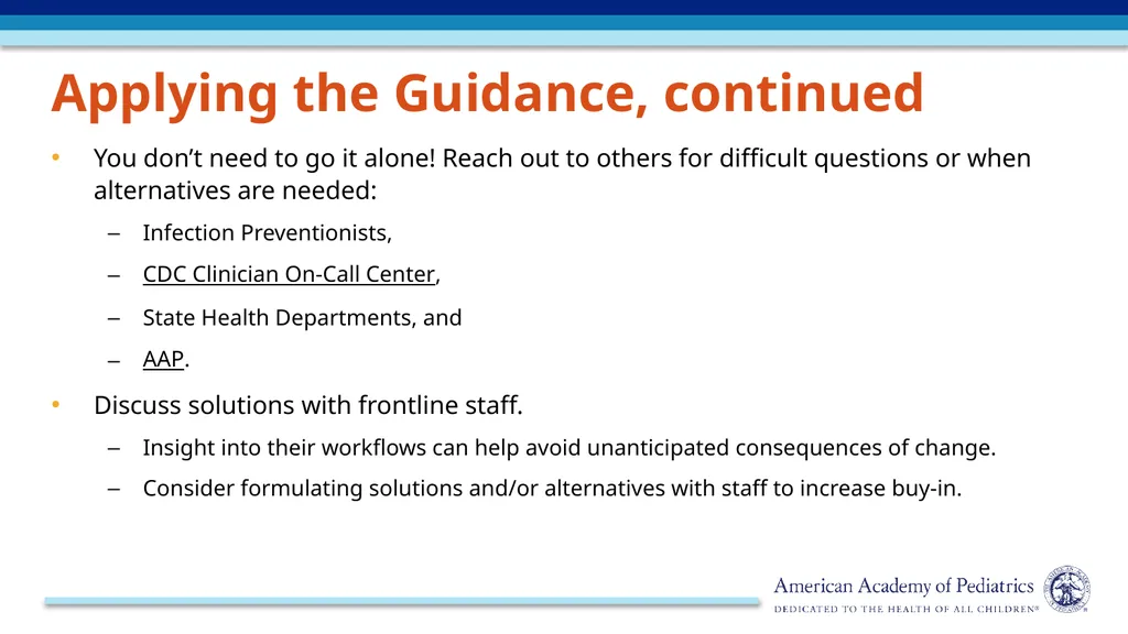 Infection Prevention and Control: Risk Recognition - slide 19 of 21