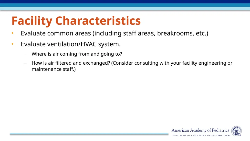 Infection Prevention and Control: Risk Recognition - slide 9 of 21