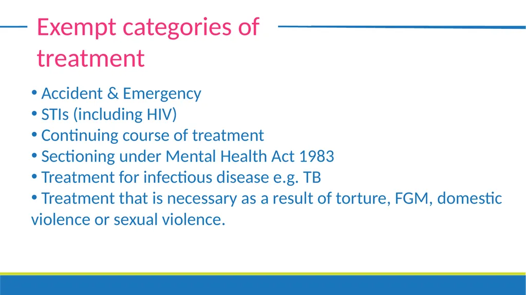 Undocumented migrants - Entitlements Bethan Lant - slide 17 of 19