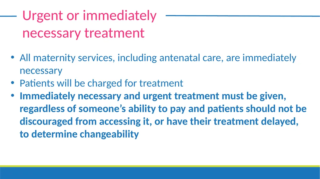 Undocumented migrants - Entitlements Bethan Lant - slide 15 of 19