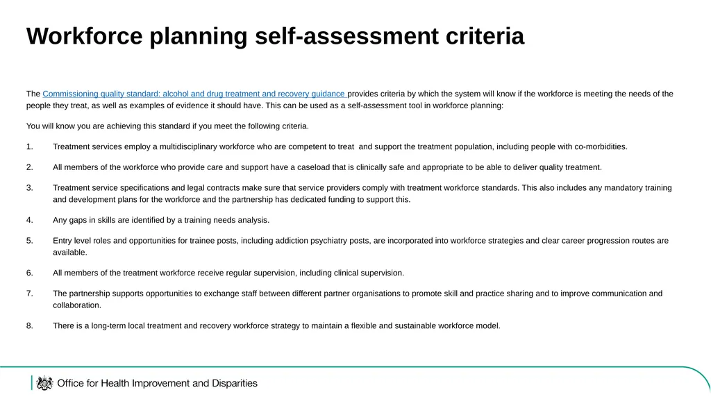 Workforce planning guidance: to support 23/24 - slide 18 of 20