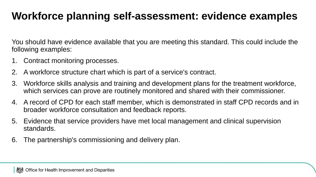 Workforce planning guidance: to support 23/24 - slide 19 of 20
